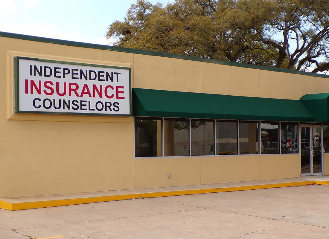 We Are Independent - Exterior View of the Independent Insurance Counselors Office